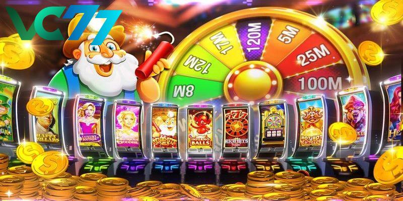 VC77 Jackpot offers a variety of games